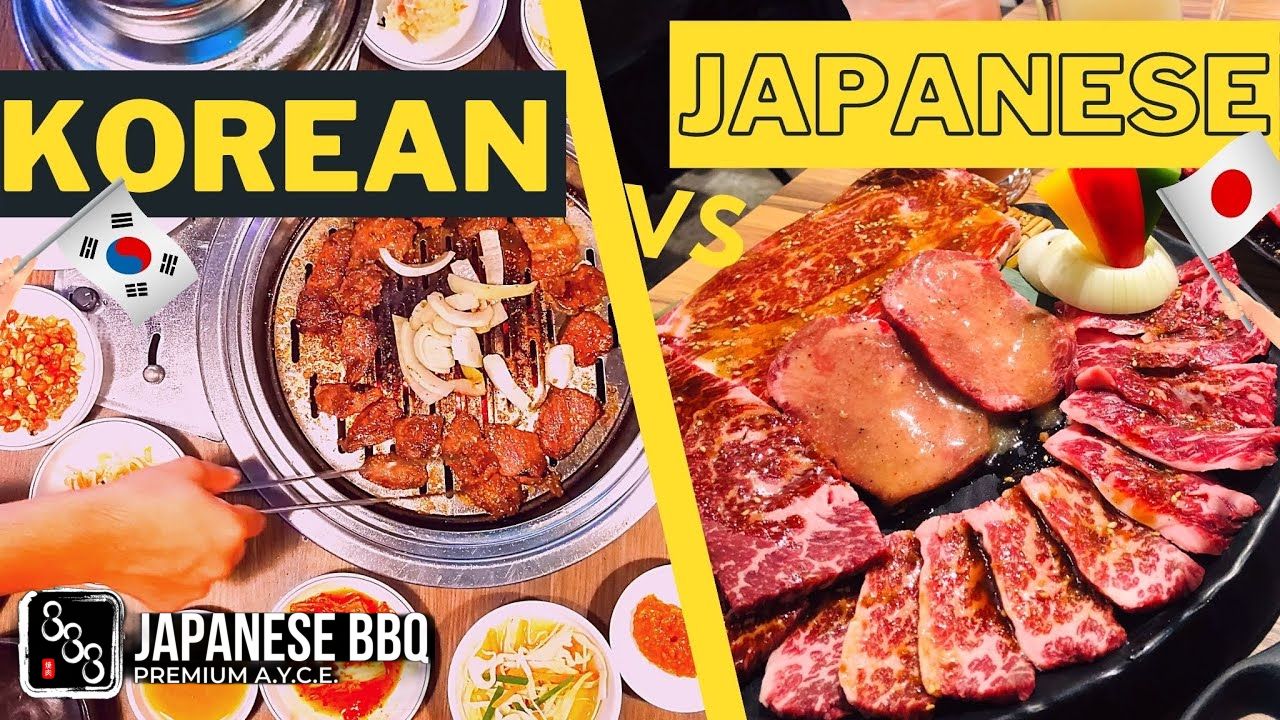 japanese bbq vs korean bbq